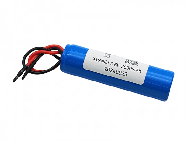 3.6V 2500mAh 18650圓柱鋰電池 | 18650鋰電池