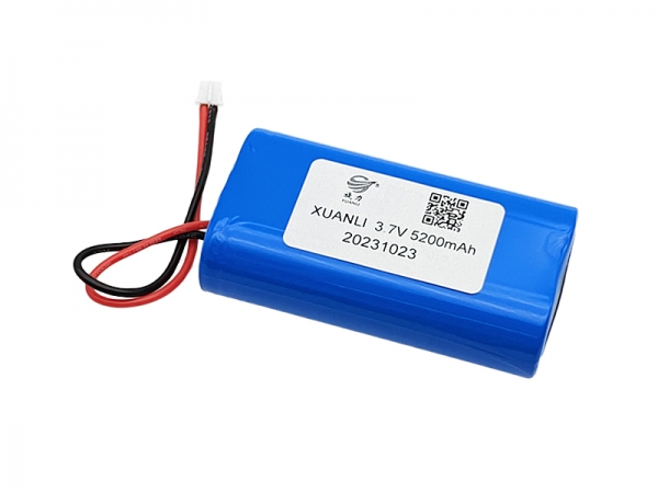 3.7V 5200mAh 圓柱鋰電池|18650 1S2P 2p-2.0